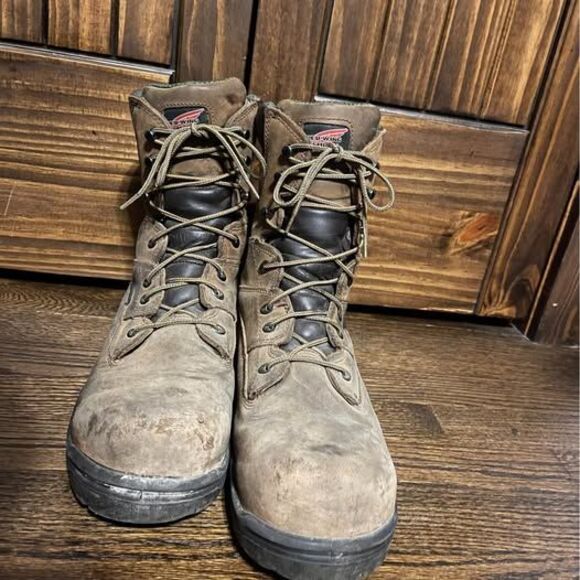 Size 12 Men’s Redwing King Toe Work Boots Brown Leather main image 8